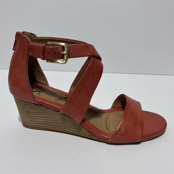 Sofft Women’s Maudlin Mango Wedge Sandals, Size 8 M - Picture 1 of 6